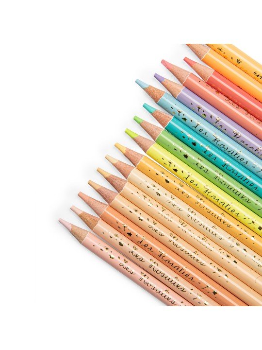 Boîte Métal Crayons Pastel Les Rosalies, Moulin Roty – Image 2