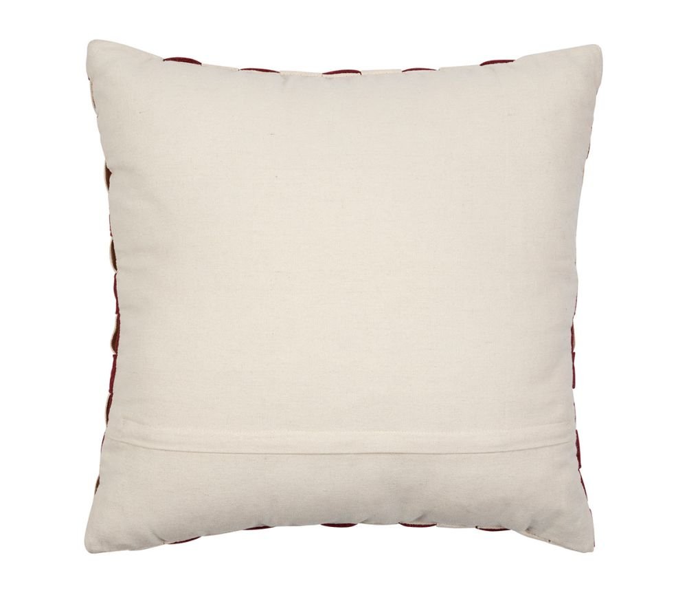 Housse de Coussin Karoz Bordeaux 45 x 45 cm, Yliades – Image 2