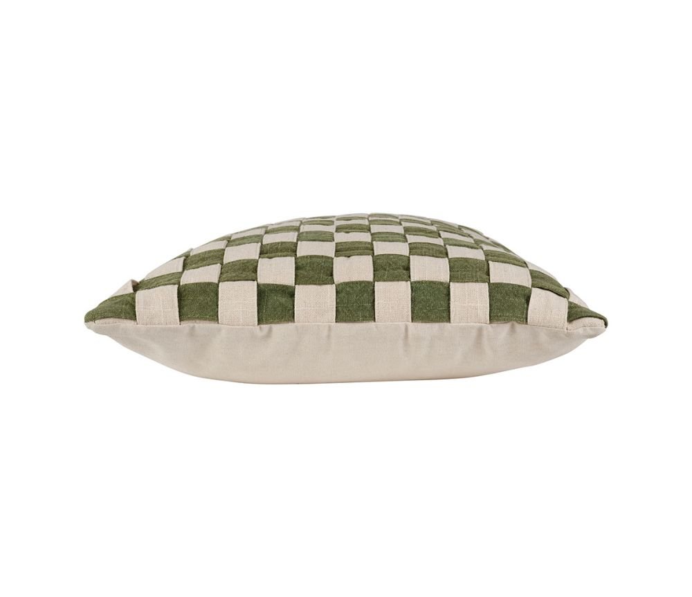Housse de Coussin Karoz Kaki 45 x 45 cm, Yliades – Image 3