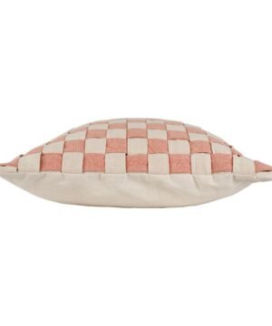 Housse de Coussin Karoz Rose 45 x 45 cm, Yliades – Image 3
