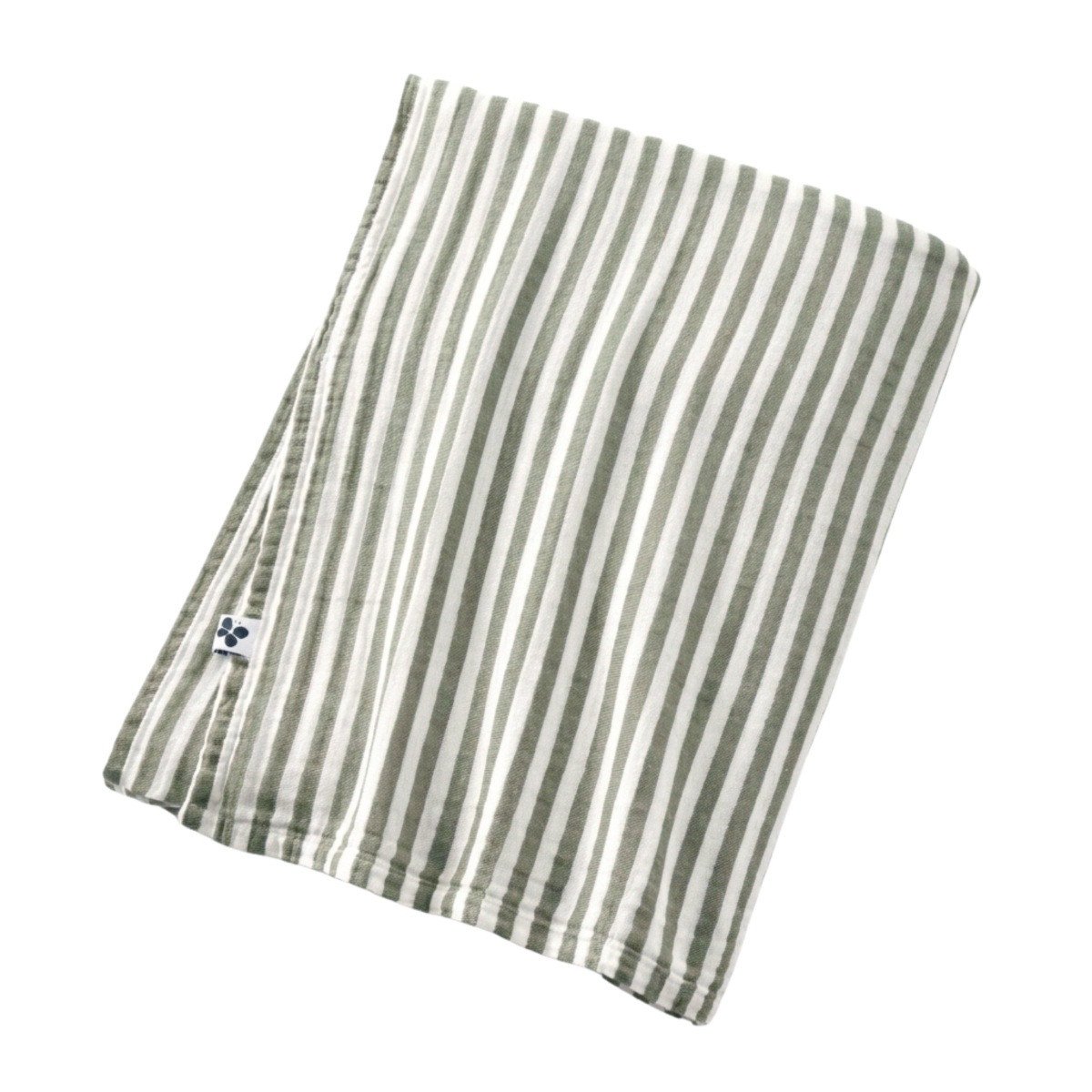 Nappe Romie Romarin 150 x 250 cm Double Gaze de Coton, L’Effet Papillon