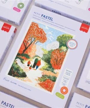 Alternative view of Coffret Pastel au Numéro Petit Pastel Balade d’Automne, La Petite Epicerie