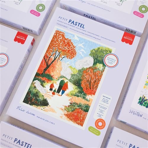 Coffret Pastel au Numéro Petit Pastel Balade d’Automne, La Petite Epicerie – Image 2