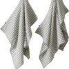 Lot de 2 Essuie-Mains Vickie Romarin 50 x 70 cm, L’Effet Papillon