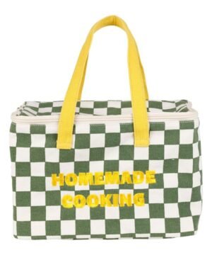 Sac Isotherme Kitchfun Kaki + Jaune, Yliades