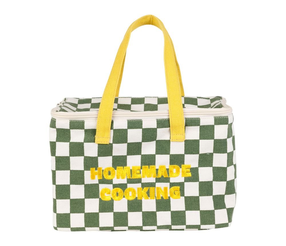 Sac Isotherme Kitchfun Kaki + Jaune, Yliades