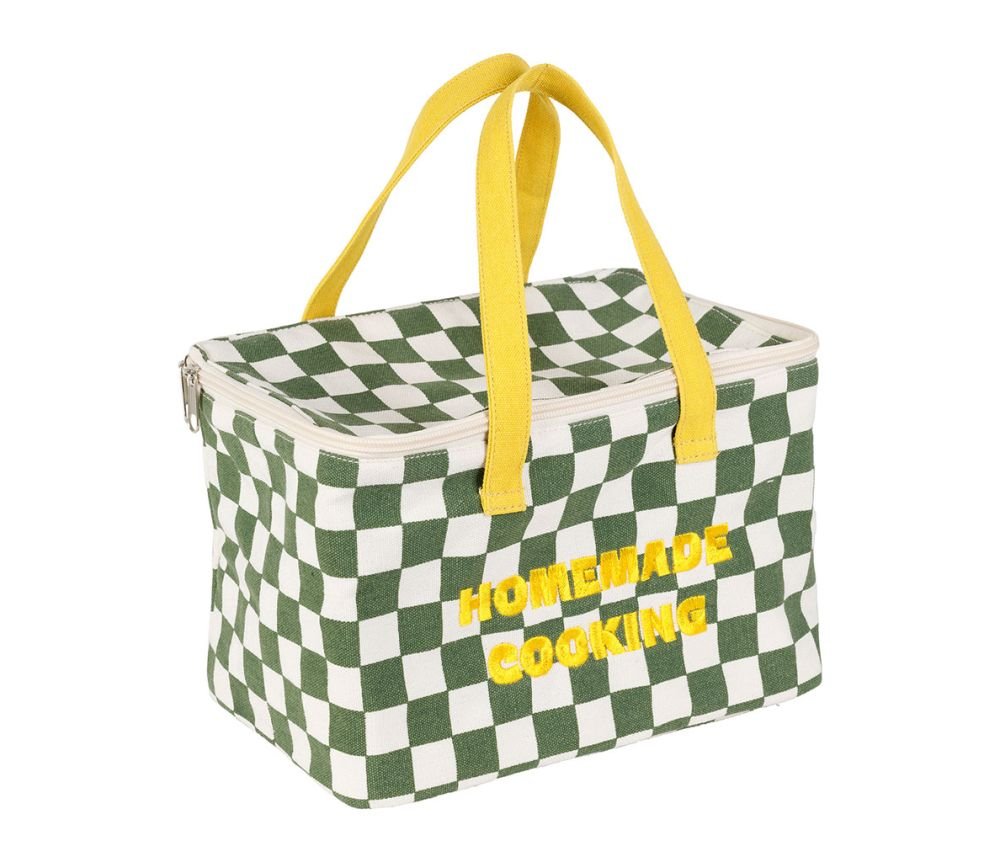 Sac Isotherme Kitchfun Kaki + Jaune, Yliades – Image 2