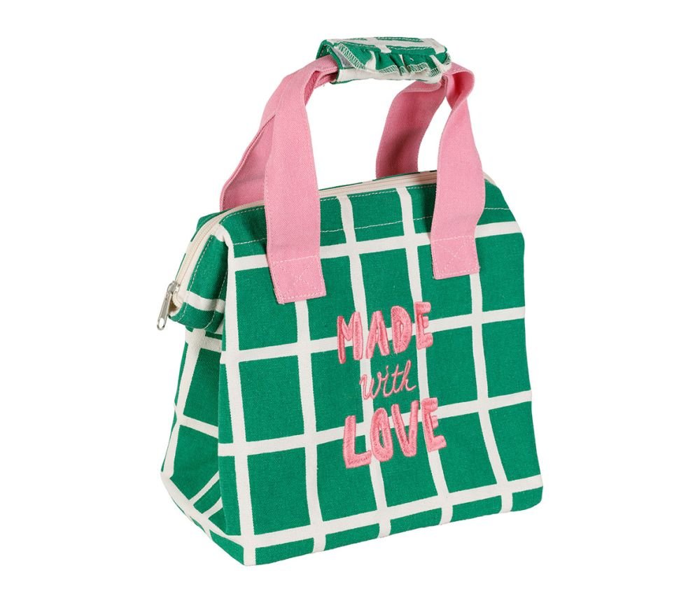 Sac Isotherme Kitchfun Vert + Rose, Yliades – Image 4