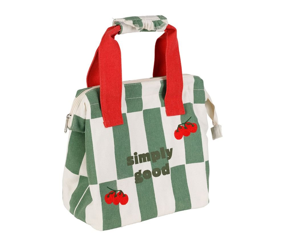 Sac Isotherme Kitchfun Vert + Rouge, Yliades
