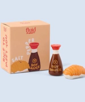 Duo Salière & Poivrière Sushi et Sauce Soja, Fluid Market