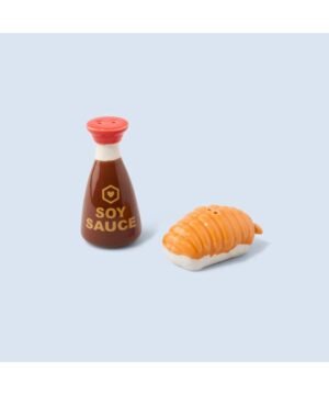 Duo Salière & Poivrière Sushi et Sauce Soja, Fluid Market – Image 3
