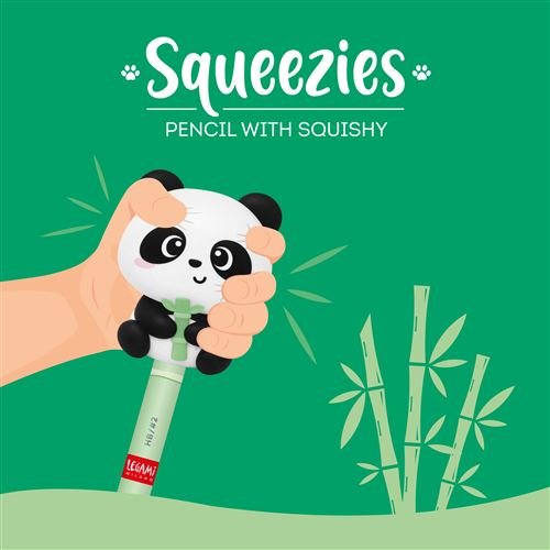 Crayon avec jouet anti-stress Legami Panda, Legami – Image 2