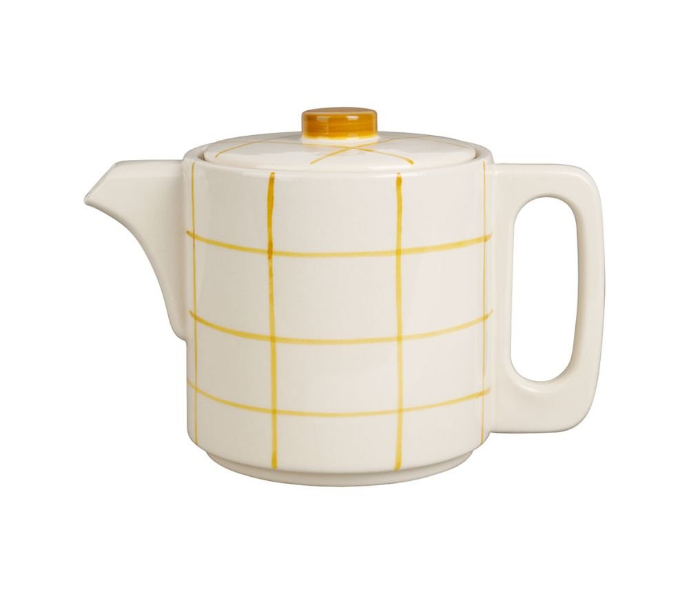 Théière avec Filtre Epura Moutarde Yliades