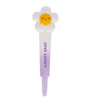 SQUEEZIES - Stylo à Encre Gel Antistress Daisy, Legami