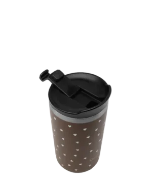 Alternative view of Travel Mug Isotherme Cozy Herzen 350 ml, Qwetch