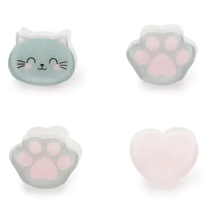 Set de 4 Mini Barrettes à Cheveux kitty – Clip Me Up!, Legami – Image 2