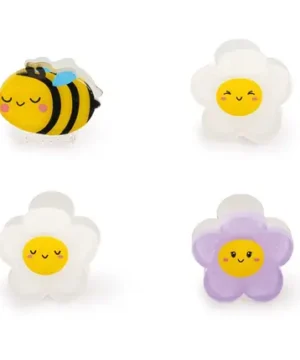 Alternative view of Set de 4 Mini Barrettes à Cheveux bee – Clip Me Up!, Legami