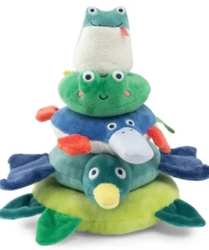 Animaux Empilables en Tissu La Mare aux Grenouilles, Moulin Roty