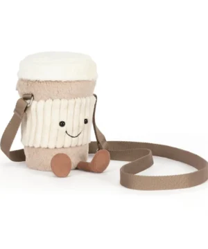 Alternative view of Amuseables perkle coffee to-go shoulder bag, Jellycat