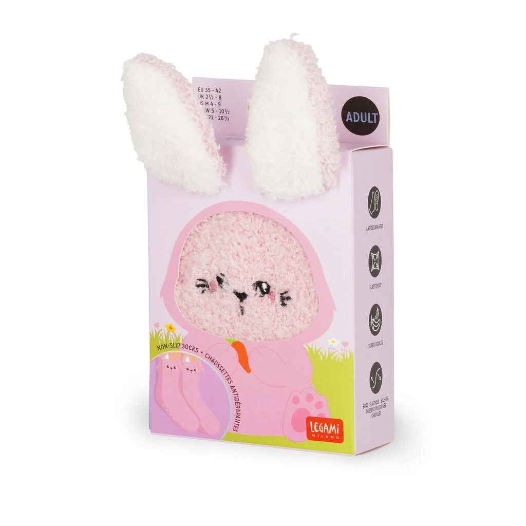 Chaussettes Antidérapantes Adulte Bunny - It's a Match!, Legami