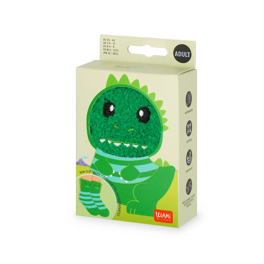 Chaussettes Antidérapantes Adulte Dino - It's a Match!, Legami