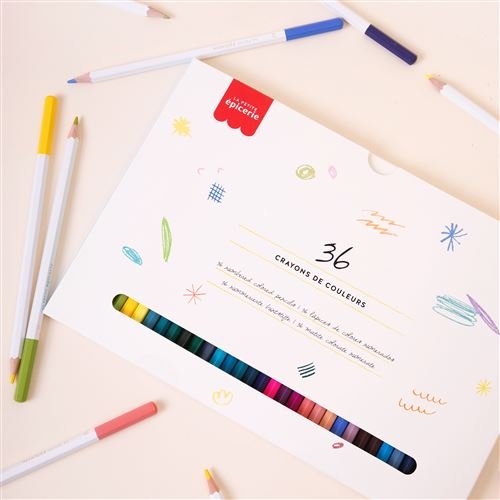 Coffret Calendrier à Colorier au Numéro 2027, La Petite Epicerie – Image 3