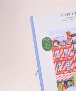 Alternative view of Coffret Coloriage au Numéro Petit Crayon Façades Place aux Fleurs, La Petite Epicerie