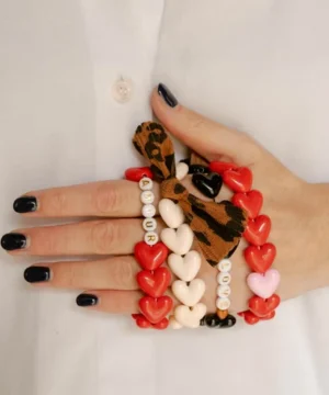 Bracelet Only Beige & Maxi Nœud Léopard, Gaga – Image 4