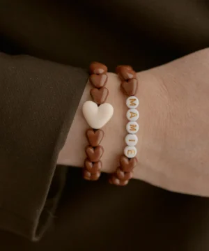 Alternative view of Bracelet Mini Marron Beige, Gaga