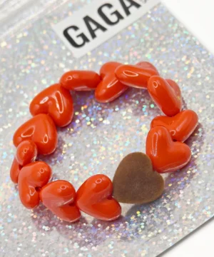 Alternative view of Bracelet Rouge & Marron, Gaga