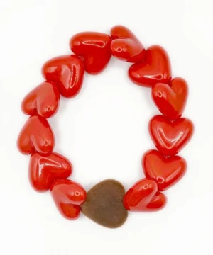 Bracelet Rouge & Marron, Gaga