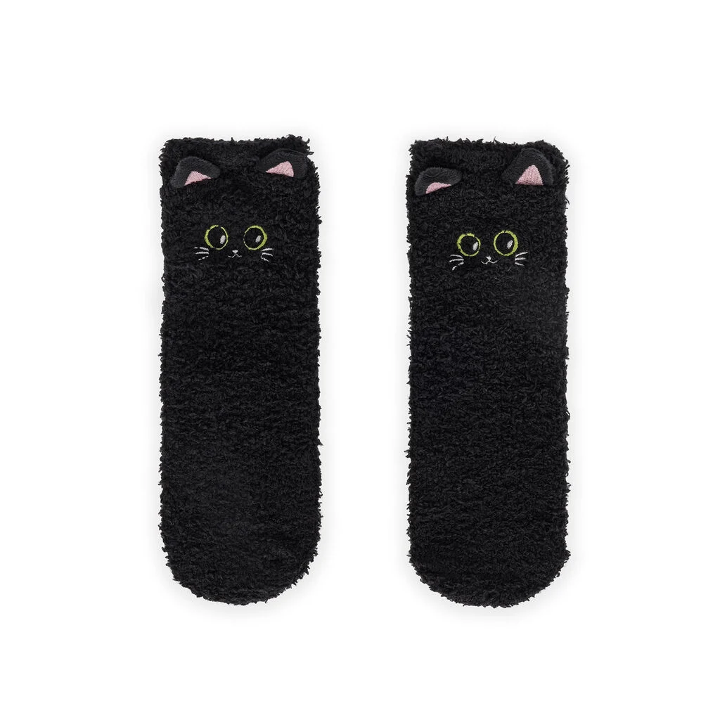 Chaussettes Antidérapantes Enfant Black Kitty - It's a Match!, Legami