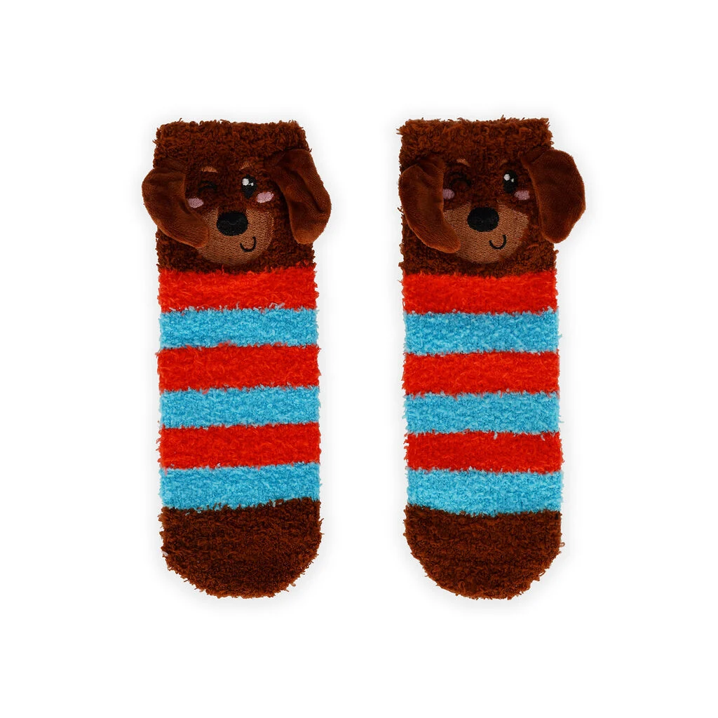 Chaussettes Antidérapantes Enfant Dachshund - It's a Match!, Legami
