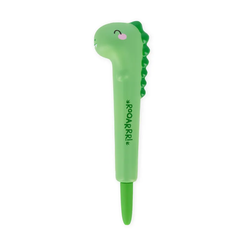 Stylo à Encre Gel Antistress Squishy Dino, Legami