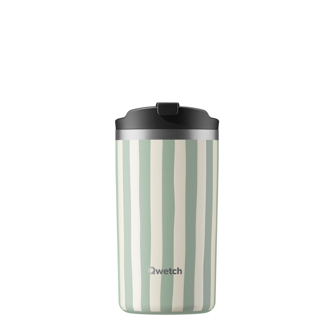 Travel Mug Isotherme Allure Vert Tilleul 350 ml, Qwetch