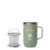 Mug Tisanière Isotherme Cool Club Tilleul 470 ml, Qwetch