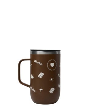 Alternative view of Mug Tisanière Isotherme Cool Club Chocolat 470 ml, Qwetch