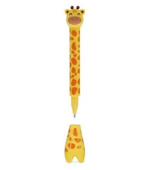 Stylo à Bille avec Base Giraffe, Legami
