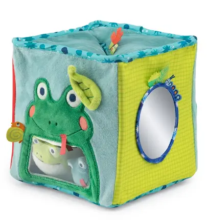 Grand Cube d’Activités en Tissu La Mare aux Grenouilles, Moulin Roty