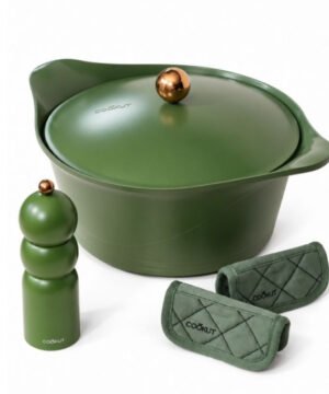 Coffret de Noël L’Incroyable Cocotte Fougère 28 cm, Cookut