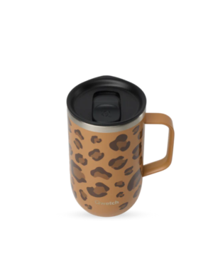 Alternative view of Mug Tisanière Isotherme Léopard, Qwetch