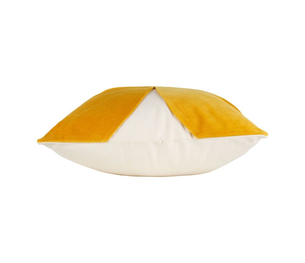 Coussin Florilene Jaune 45 x 45 cm, Yliades – Image 2