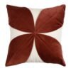 Coussin Florilene Prune 45 x 45 cm, Yliades