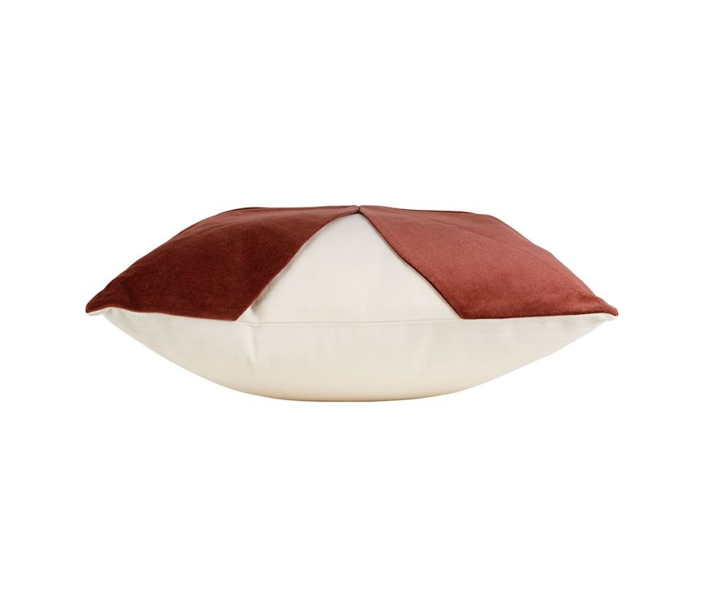 Coussin Florilene Prune 45 x 45 cm, Yliades – Image 2