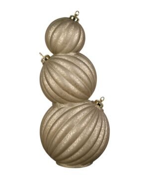 Déco LED Scintillante Boule de Noël Fasti Argentée, Yliades