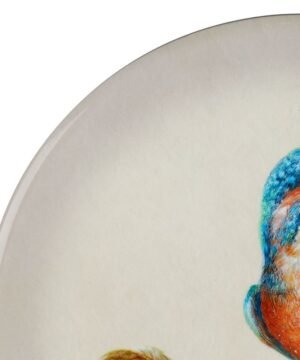 Alternative view of Dessous de Plat Oiseau Bleu Orange D20 cm, Yliades