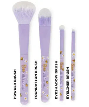 Set de 4 Pinceaux de Maquillage Bee – Oh My Glow! , Legami