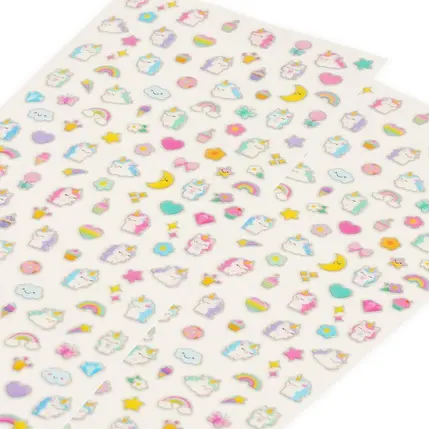 Stickers pour Ongles Nail Stickers unicorn, Legami