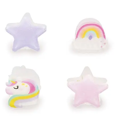 Set de 4 Mini Barrettes à Cheveux unicorn – Clip Me Up!, Legami – Image 2