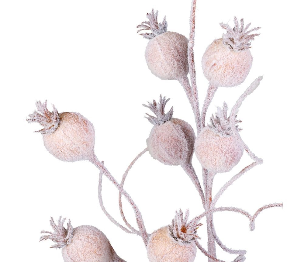 Fleur Poppy Rose Pâle H86 cm, Yliades – Image 2
